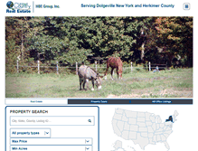 Tablet Screenshot of dolgeville-ny-real-estate.com